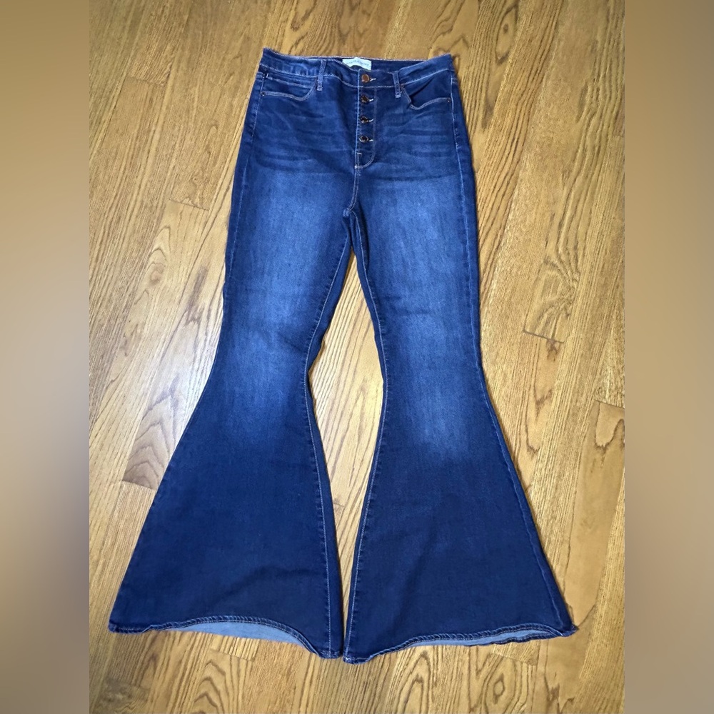 Articles Of Society Super Flare Leg 70s Bell Bottoms Cowgirl Rodeo Festival